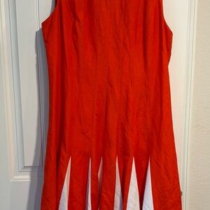 Ashley Stewart Bold Orange  Fabric